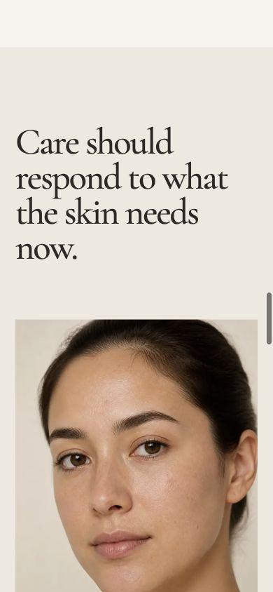 Luma Treatment Directions intentionally recomposed on mobile